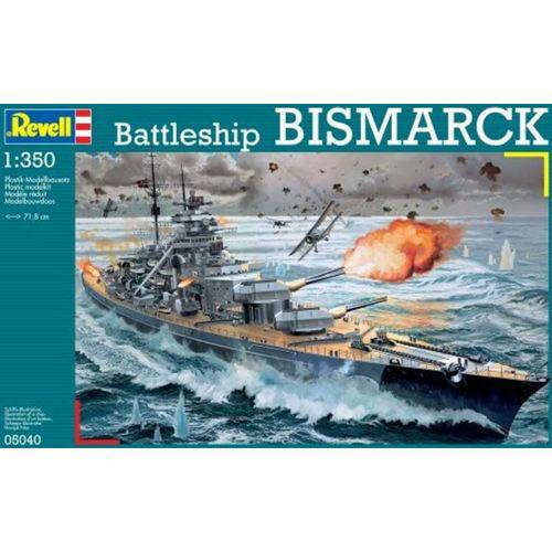 Kit para Montar - Couraçado Bismarck