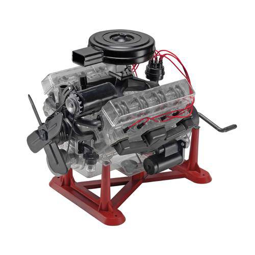 Kit para Montar Revel Miniatura Motor V8 C/ Partes Visiveis
