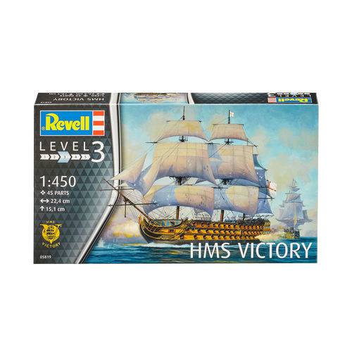 Kit para Montar Revell Navio H.m.s Victory - Escala 1/450 - 05819