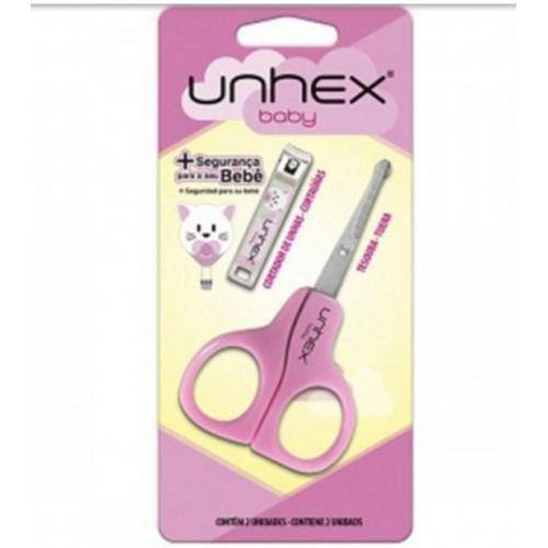 Kit para Unhas Unhex Baby Rosa