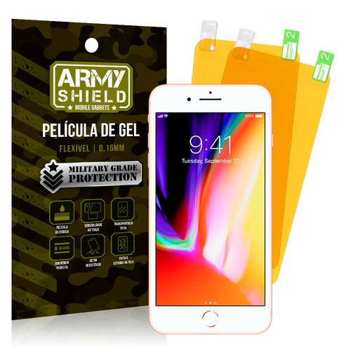Kit 2 Películas de Gel Apple IPhone 8 Plus - Armyshield