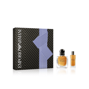 Kit Perfume Armani Stronger With You Masculino Eau de Parfum 50ml + Eau de Parfum 15ml