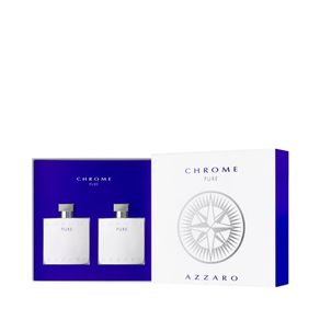 Kit Perfume Chrome Pure Eau de Toilette 100ml + Pós Barba 100Ml