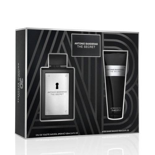 Kit Perfume The Secret Masculino Eau de Toilette 100ml + Pós-barba 75ml