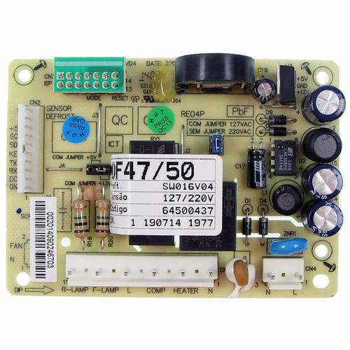 Kit Placa Df47/50 + Sensor + Ventilador (70200519) Sw016v04