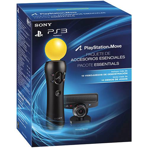 Kit Playstation Move Essential P/ PS3 - Sony