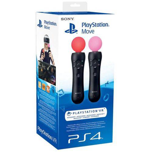 Kit PlayStation Move Motion Dual Pack - PS4 e PS VR