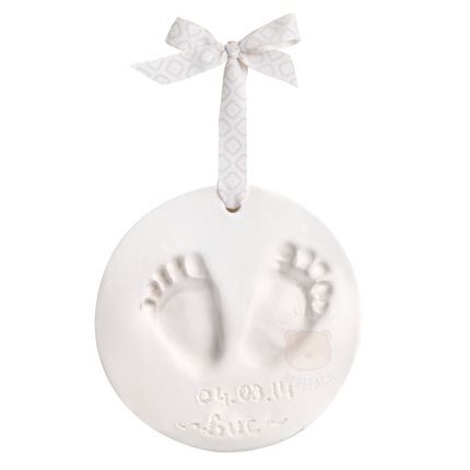 Kit Primeira Lembrança Massa de Modelar My Pure Touch White - Baby Art