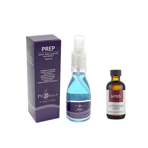 Kit Primer Ultrabond First Kiss - Prep Piubella 120ml