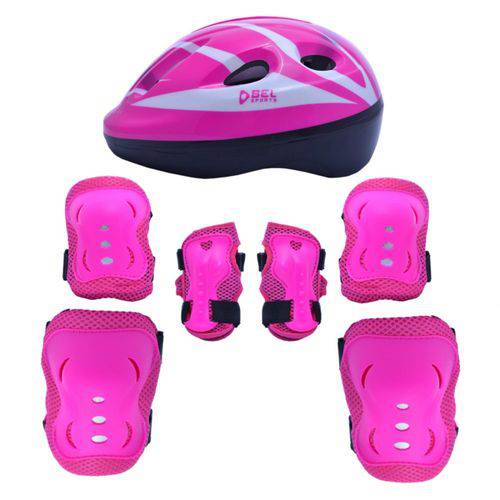 Kit Proteção para Hoverboard Belfix Rosa