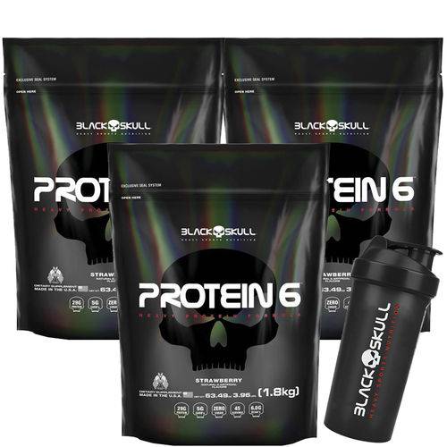 Kit Protein 6 - Black Skull