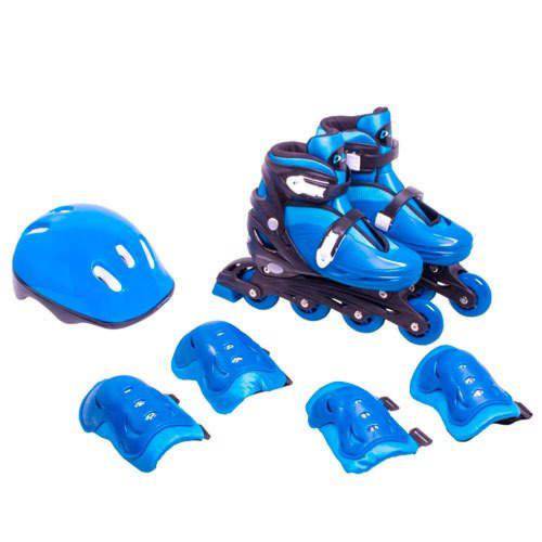 Kit Radical Rollers Completo Tamanho G Bel Fix Azul