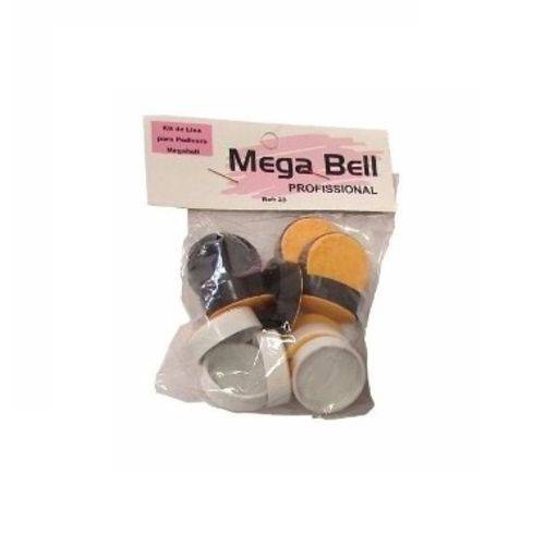 Kit Refil para Pedicuro Mega Bell com 12 Lixas