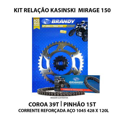 Kit Relação Brandy Kasinski Mirage 150