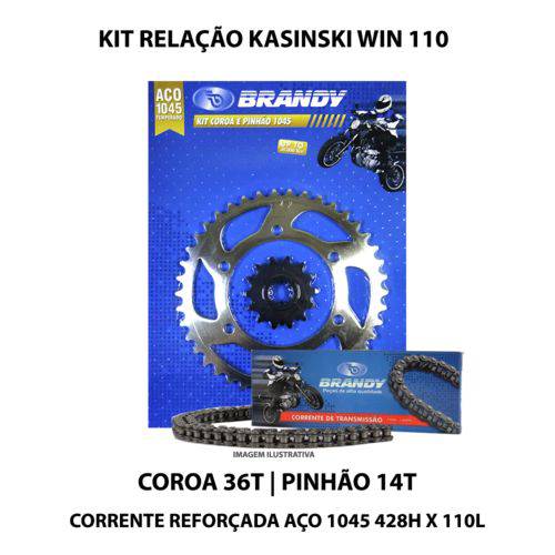 Kit Relação Brandy Kasinski Win 110
