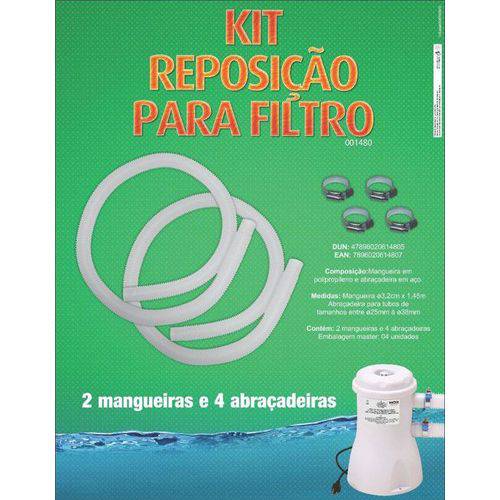 Kit Reposição de Mangueira para Filtro Bomba Piscina - Mor