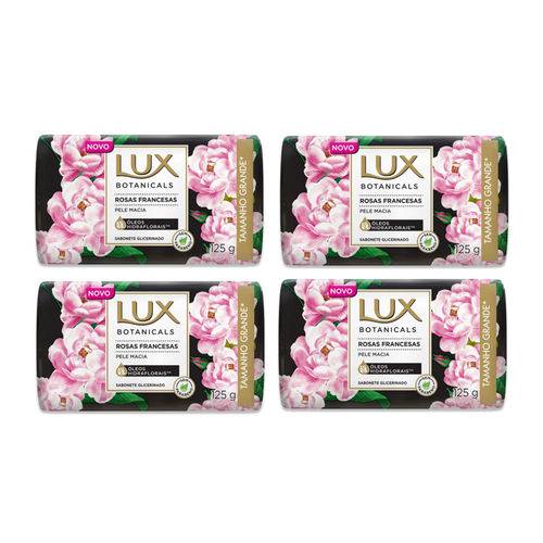 Kit Sabonete Lux Rosas Francesas 125g 4 Unidades