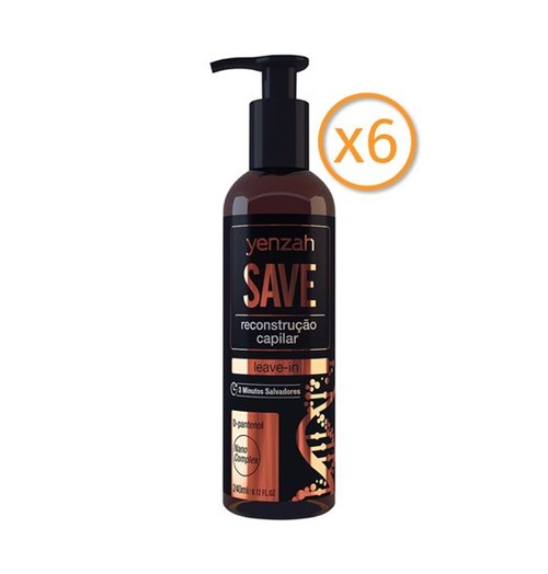 Kit Save - Leave-in 240ml - 6 UNID