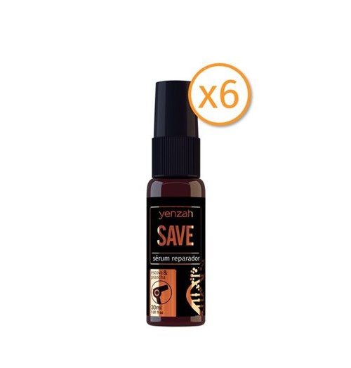 Kit Save - Serum Reparador 30ml - 6 UNID
