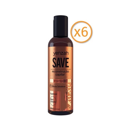 Kit Save - Shampoo 240ml - 6 UNID