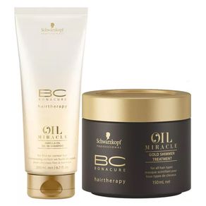 Kit Schwarzkopf Professional BC Bonacure Oil Miracle Marula Oil (Shampoo e Máscara) Conjunto