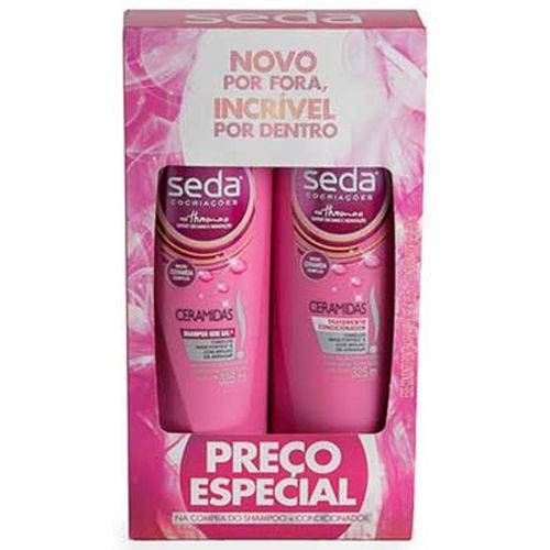 Kit Seda Ceramidas Shampoo + Condicionador 325 Ml + Preço Especial com 15% de Desconto