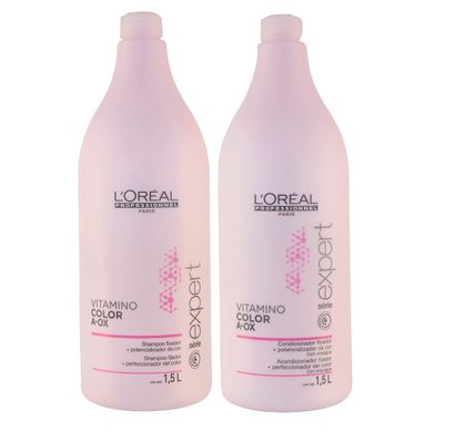 Kit Shampoo Condicionador Vitamino Color A•OX - L'Oréal Professionnel