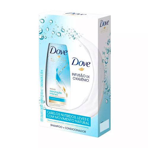 Kit Shampoo Dove Hidratação Intensa 400 Ml + Condicionador