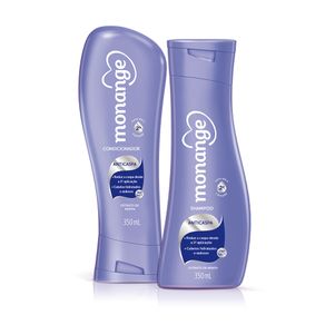 Kit Shampoo e Condicionador Monange Anticaspa com 350ml