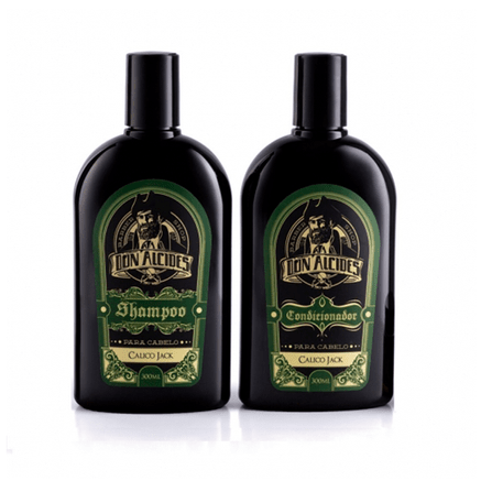 Kit Shampoo e Condicionador para Cabelo Don Alcides Calico Jack