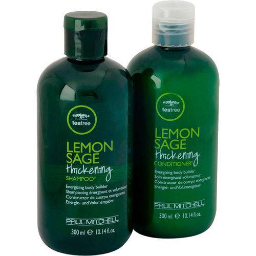 Kit Shampoo e Condicionador Paul Mitchell Tea Tree Lemon Sage - Pequeno