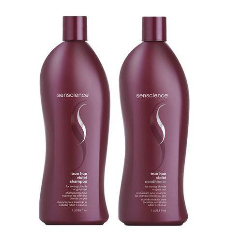 Kit Shampoo e Condicionador Senscience True Hue Violet Grand