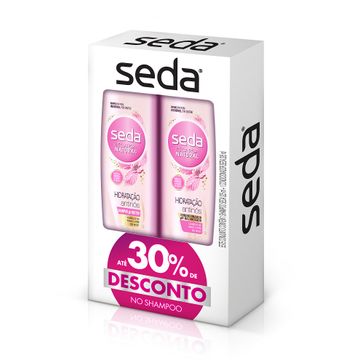 Oferta Shampoo + Condicionador SEDA Hidratação Antinós 325ml