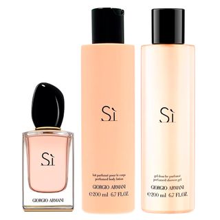 Kit Si Giorgio Armani - Eau de Parfum + Gel de Banho + Hidratante Kit