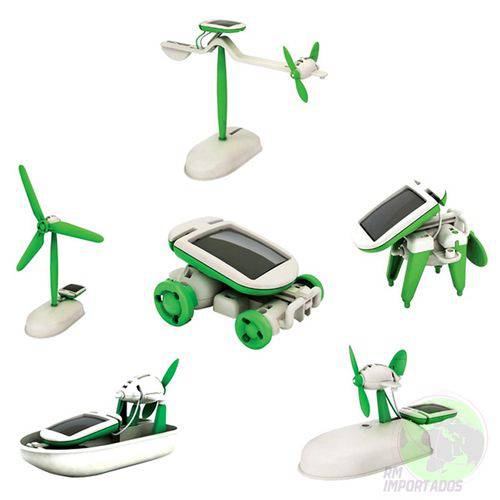 Kit Solar Brinquedo Educacional (6 Brinquedos em um Só)