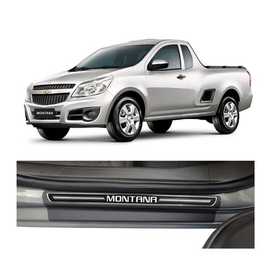 Kit Soleira Chevrolet Montana 2011 a 2018 4p Elegance Premium