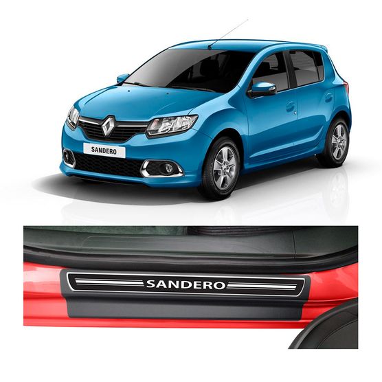 Kit Soleira Renault Sandero Elegance Premium 2015 4 Portas
