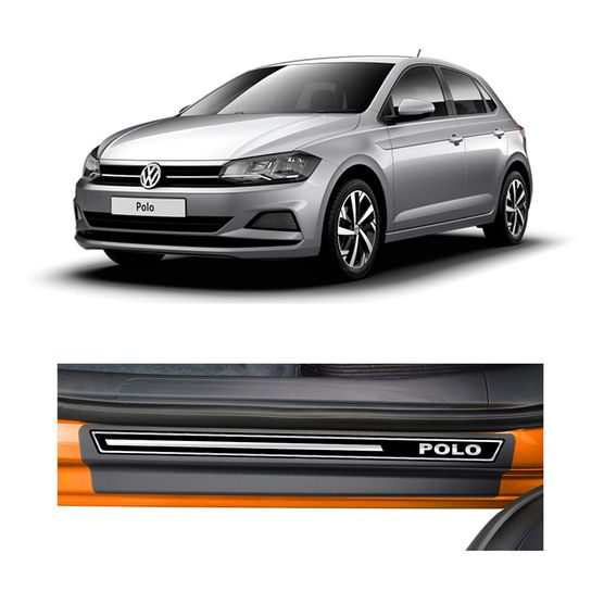 Kit Soleira Volkswagen Polo 2018 4P Elegance Premium