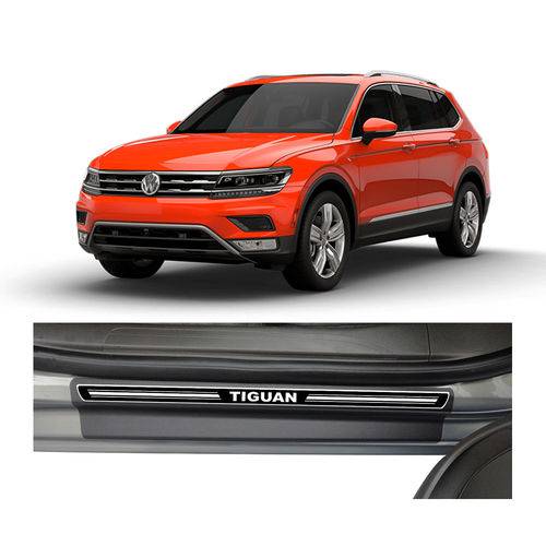 Kit Soleira Volkswagen Tiguan 2012 a 2018 4p Elegance Premium