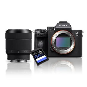 Kit Sony A7III Mirrorless + Lente Sony FE 28-70mm (SEL2870) + Cartão SDXC 64Gb