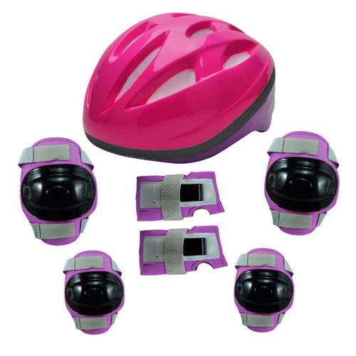 Kit Super Proteção P Rosa - Bel Sports