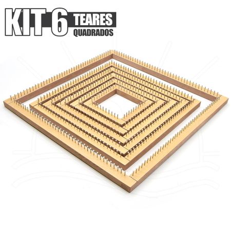 Kit Tear Quadrado - 6 Unidades