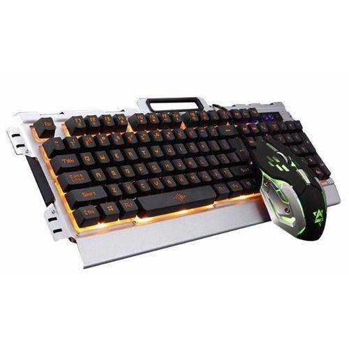 Kit Teclado e Mouse Gaming Keyboard Jp 133