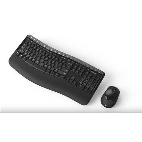 Kit Teclado e Mouse Microsoft Wireless Comfort 5050 - Pp4-00005