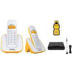 Kit Telefone Sem Fio Ts 3110 com Ramal e Interface Celular