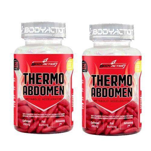Kit Termogênico Body Action 2 - Thermo Abdomen - 120 Tabletes (Emagrecimento Total Rapido)