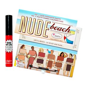Kit The Balm Nude Beach Hubba Hubba (2 Produtos) Conjunto