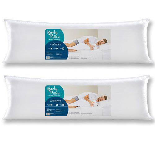Kit 2 Travesseiros de Corpo Body Pillow Altenburg