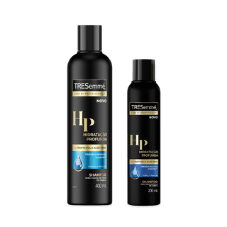Kit Tresemme Hidratacao Profunda Shampoo 400ml + Condicionador 400ml + Shampoo 200ml