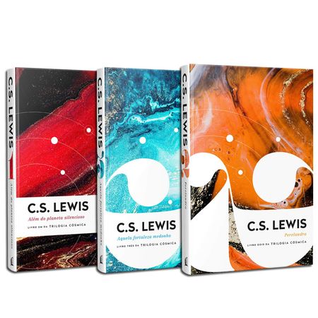 Kit Trilogia Cósmica - C S Lewis